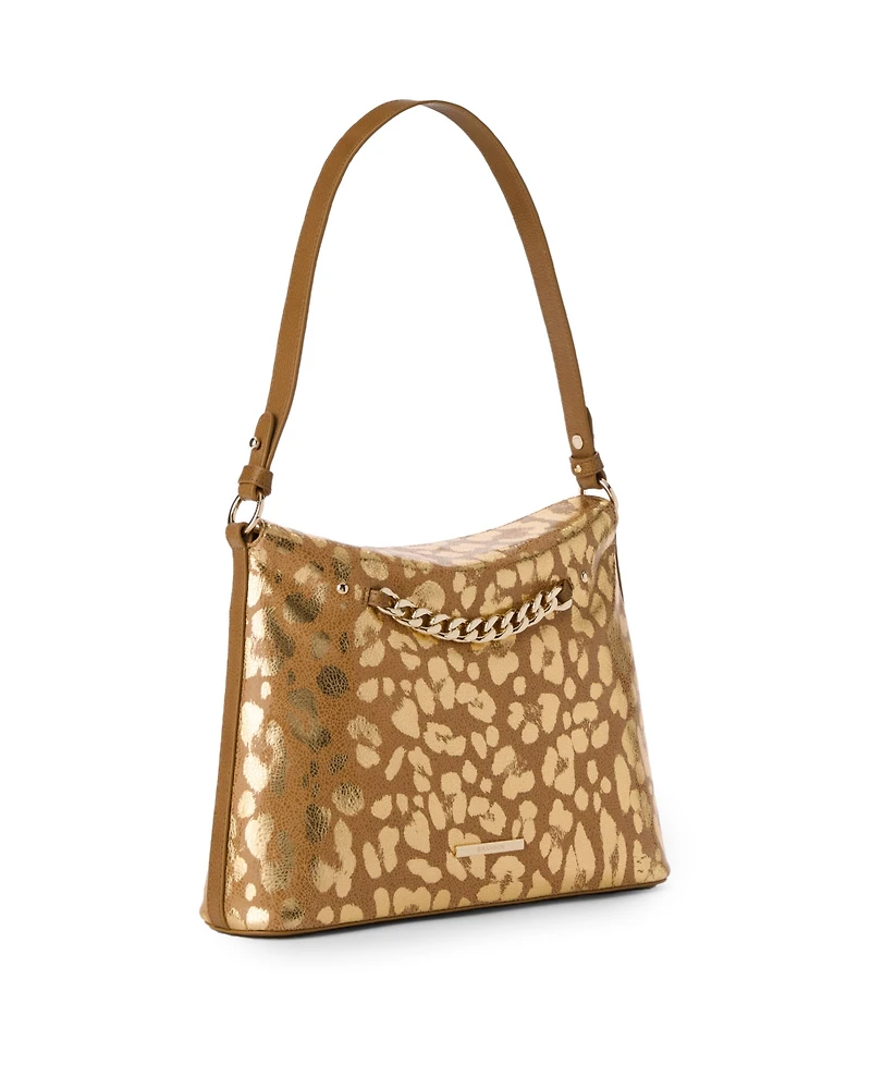 Brahmin Braelynn Glimmer Small Leather Shoulder Bag
