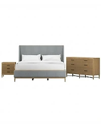 A.r.t. Furniture Loft 3-Pc. Queen Set (Bed, Dresser and Bedside Chest)