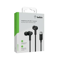 Belkin SoundForm Wired Earbuds with Usb-c Connector