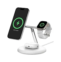 Belkin BoostCharge Pro 3-in-1 Magnetic Wireless Charging Stand with Qi2 15W