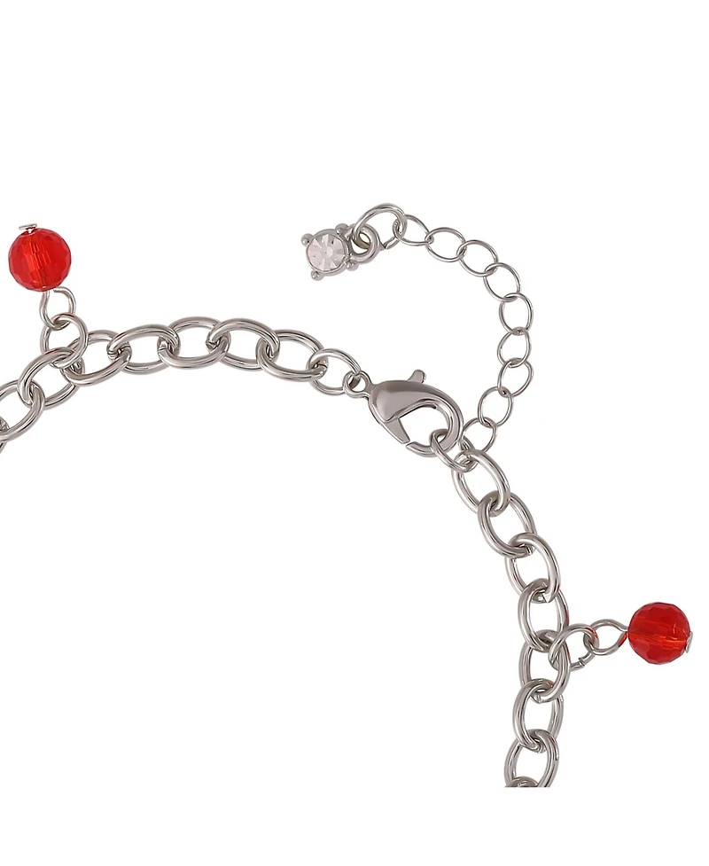 Peanuts Snoopy Heart Letter Bracelet