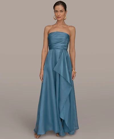 Donna Karan New York Women's Strapless Surplus Ball Gown