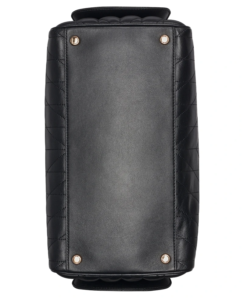 Karl Lagerfeld Paris Lafayette Medium Zip-Top Satchel Bag