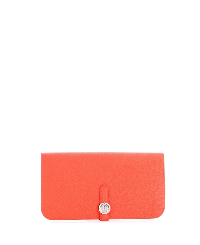 Pre-Owned Hermes Dogon Recto Verso Wallet Leather