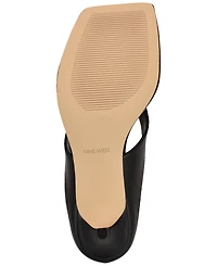 Nine West Women's Olanna Slip-on Kitten Heel Sandals