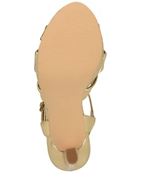 Nine West Women's Windee Knotted Platform Stiletto Sandals