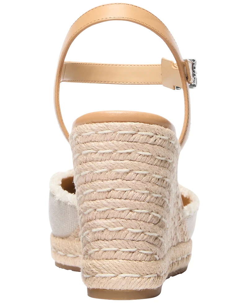 Michael Kors Women's Kenzie Wedge Heel Sandals
