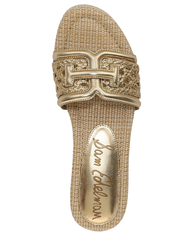 Sam Edelman Women's Pauleena Slide Wedge Sandals