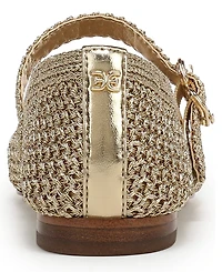 Sam Edelman Women's Michaela Knit Mary Jane Flats