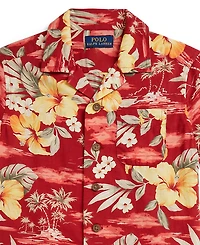 Polo Ralph Lauren Boys' 2-7 Floral-Print Shirt & Shorts, 2-Piece Set
