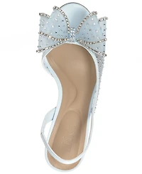 I.n.c. International Concepts Women's Hallee Round Toe Embellished Mesh Sandals, Macy's Exclusive