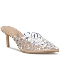 I.n.c. International Concepts Women's Gaylian Vinyl Heel Slip-On Sandals, Macy's Exclusive