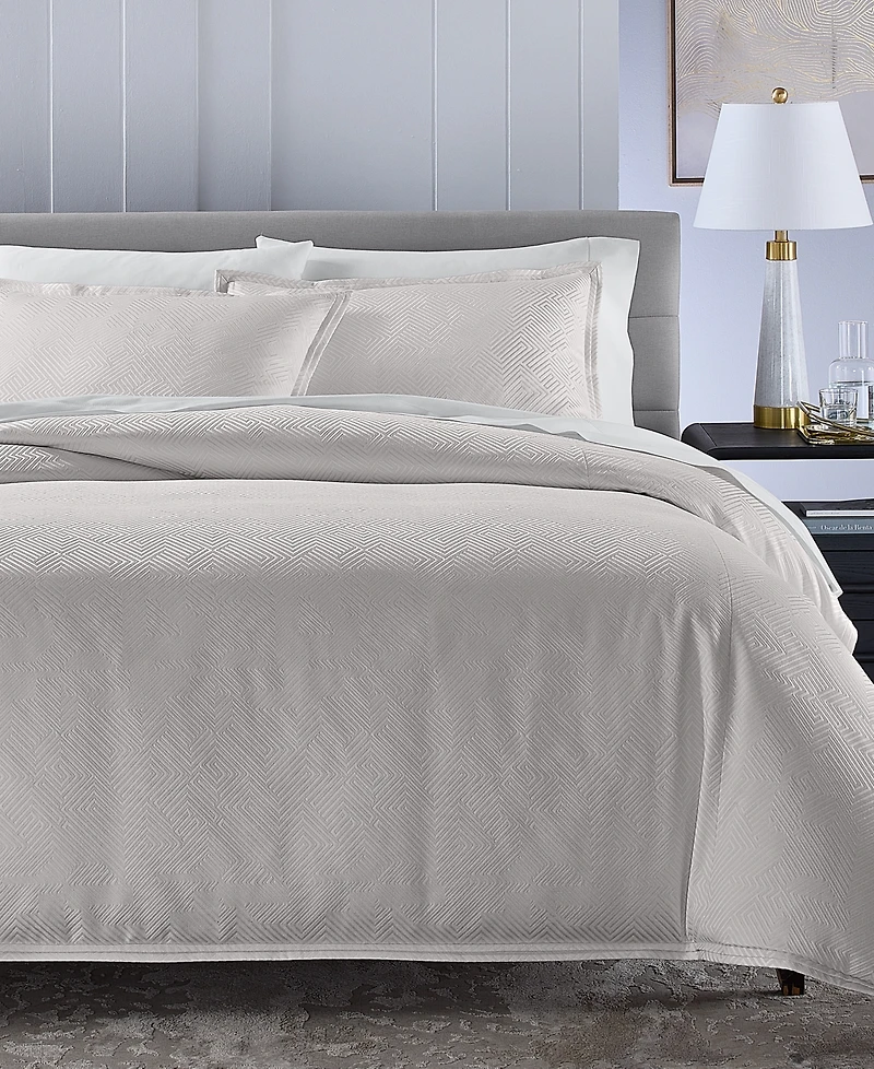 Hotel Collection Labyrinth Solid 3-Pc. Comforter Set, King, Macy's Exclusive