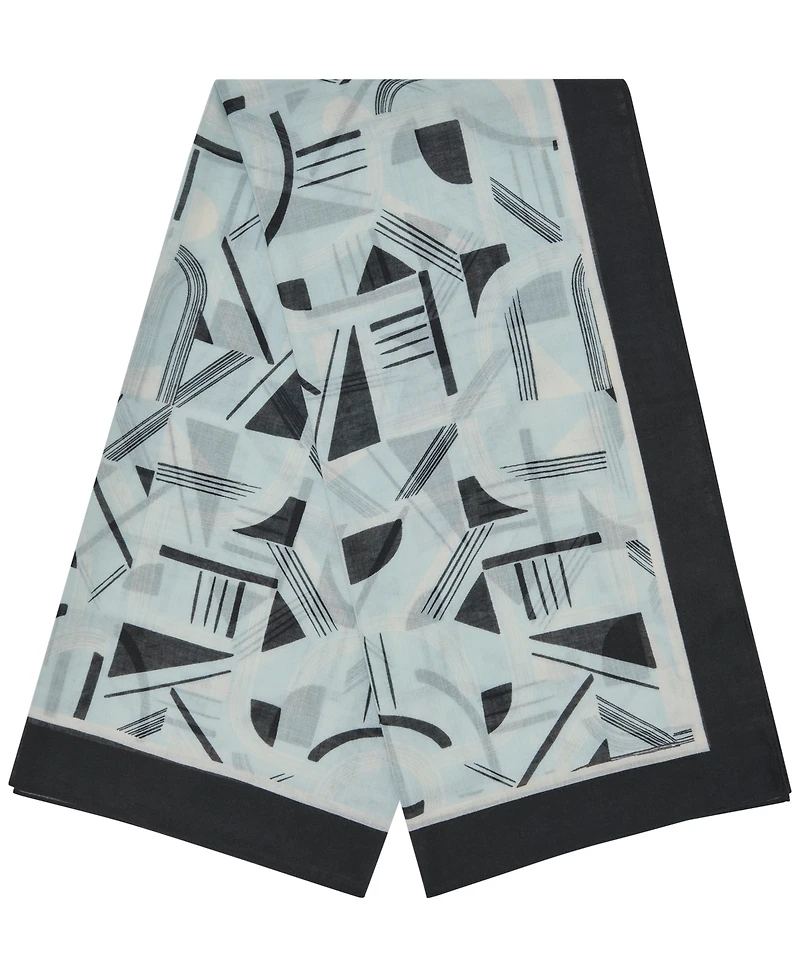 Karl Lagerfeld Paris Art Deco Square Scarf