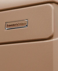 Traveler's Choice Pagosa 3-Pc. Hardside Expandable Spinner Luggage Set
