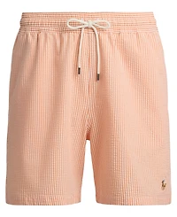Polo Ralph Lauren Men's 5-3/4" Traveler Classic Striped Swim Trunk