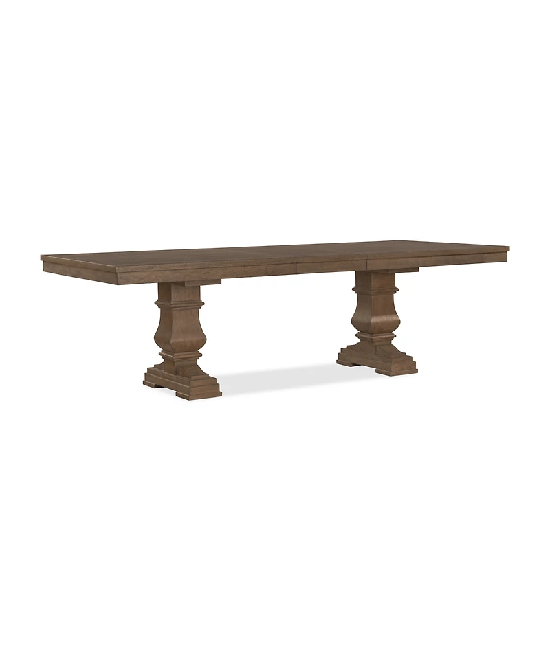 Furniture Alverton 82" Wood Rectangular Dining Table