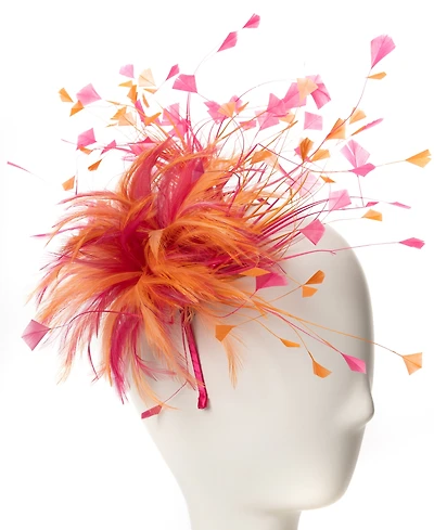 August Hats Multi-Feather Fascinator Hat