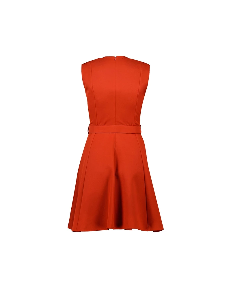 Ivonne Women's A-Line Belted Dress