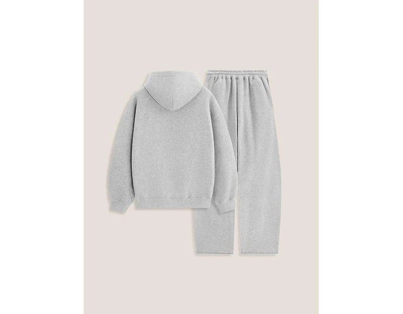 Aelfric Eden Women's Cloud Essential Fleece Pullover Hoodie Super Baggy Set