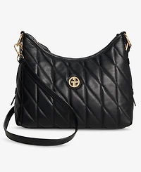 Giani Bernini Small Quilted Soft Shoulder Crossbody
