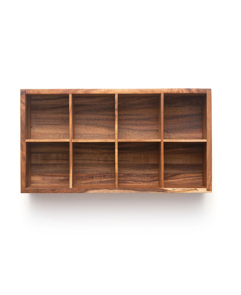 Ironwood Cornwall 14" Tea Box with Acrylic Window