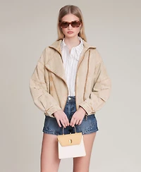 Avec Les Filles Women's Oversized Layered Jacket