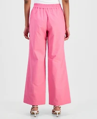 T Tahari Women's Pull-On Embroidered Pants