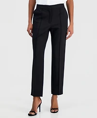 T Tahari Women's Pintucked Trousers