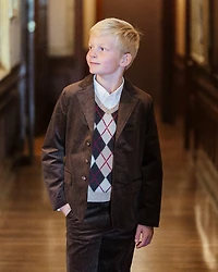Hope & Henry Little and Big Boys' Organic Corduroy Blazer