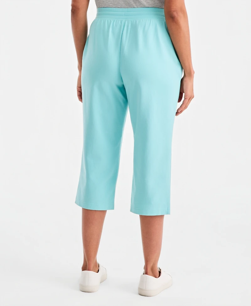 Style & Co Women's Mid Rise Capri Sweatpants, Created for Macy's
