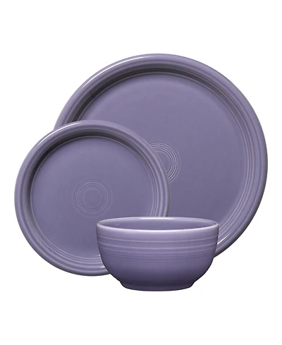 Fiesta Lavender Bistro 3-Piece Place Setting