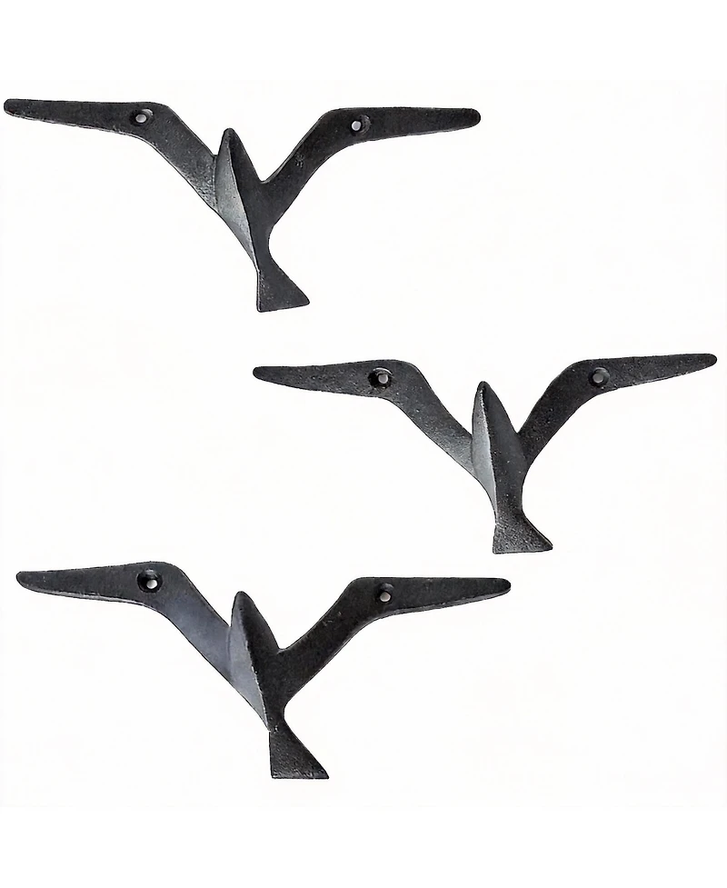 Yigii Iron Gull Bird Wall Hooks