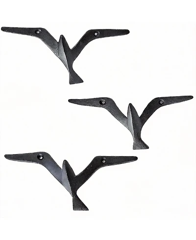 Yigii Iron Gull Bird Wall Hooks