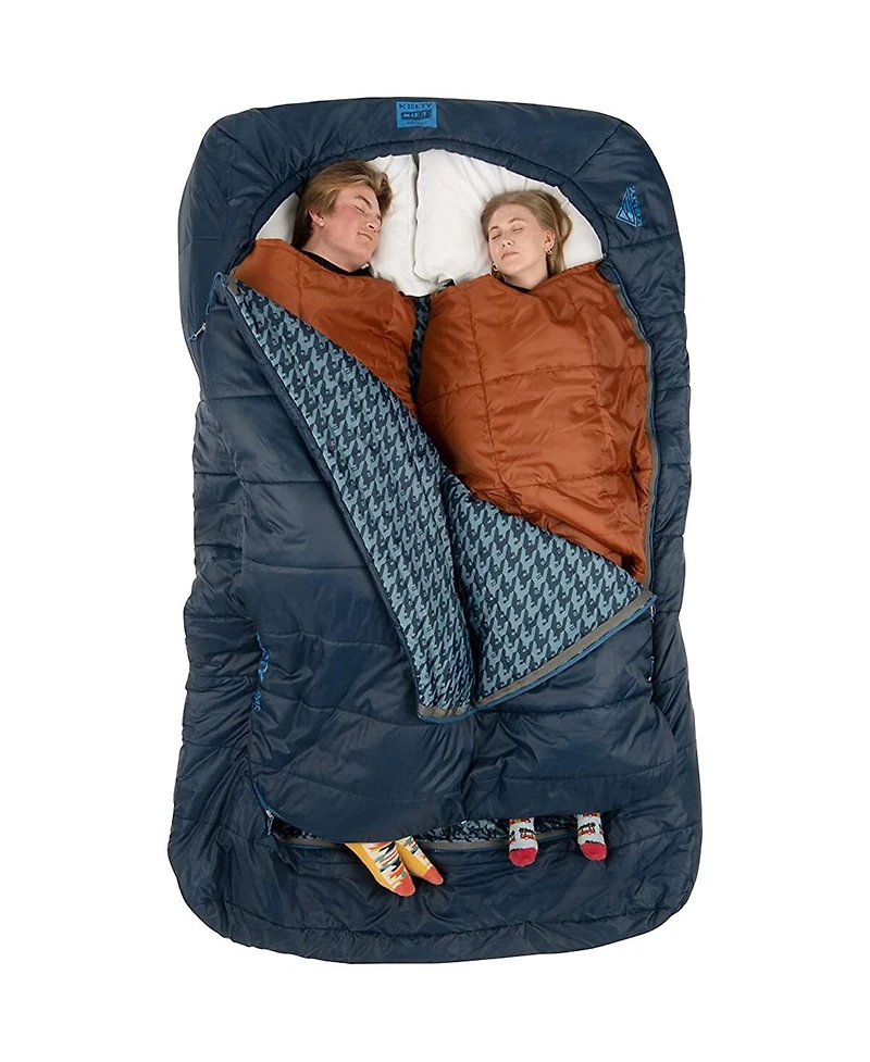 Kelty Tru.Comfort Doublewide Sleeping Bag: 20F Synthetic 25 to 5 Degree Bags