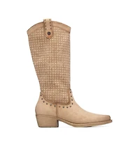 Xti Refresh Collection Women's Block Heel Suede Boots