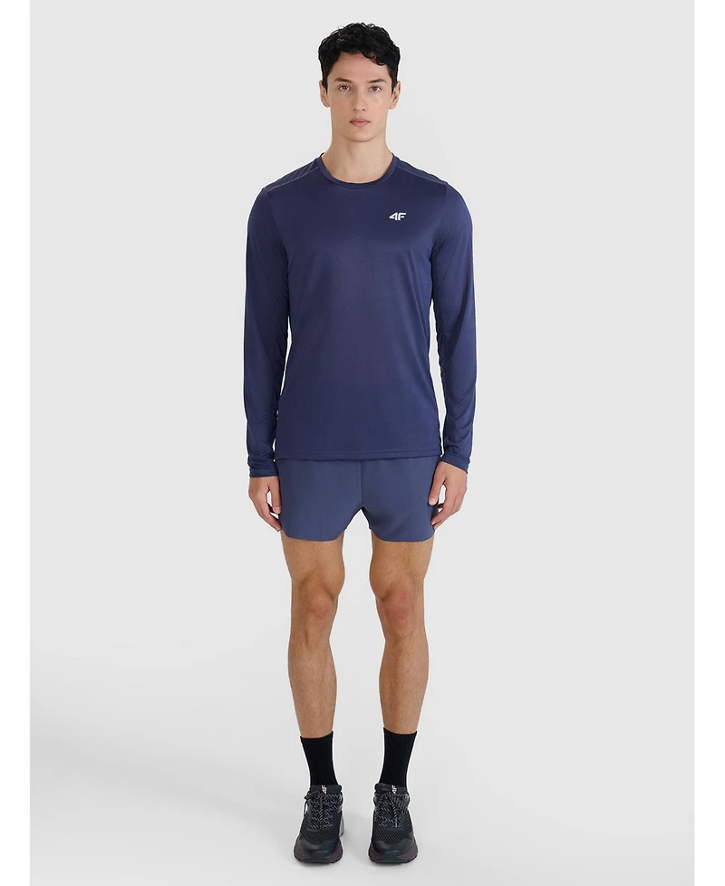 4F Men's Quick-Drying Running Longsleeve