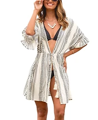 Cupshe Women's Musing Boho Cover-Up Kimono