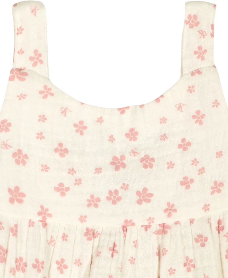 Calvin Klein Baby Girls' Tunic Top & Capri Leggings, 2-Piece Set