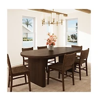 Gaomon 70" Oval Dining Table for 6–8, Large Kitchen Table for Dining Room