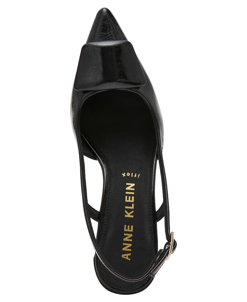 Anne Klein Women's Renetta Slingback Block Heel Pumps