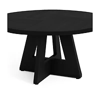 Gaomon Kitchen Table Round Dining Table for 4 to 47 Inch Round Dinner Table Farmhouse