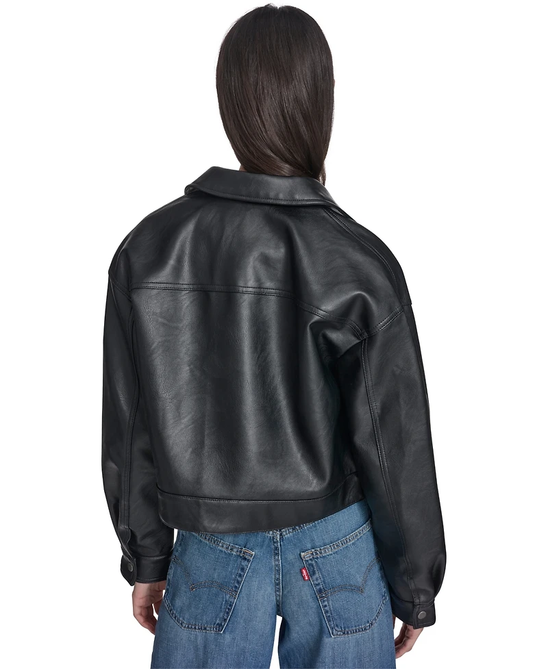 Levi's Women's Laydown Collar Zip-Front Jacket