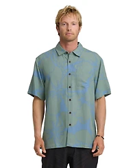 Quiksilver Waterman Men's Bay Breeze Short-Sleeve Shirt