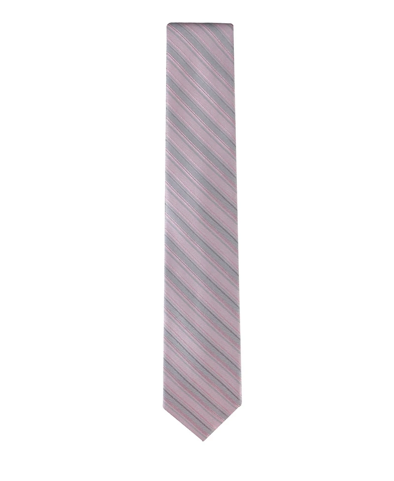 Calvin Klein Men's Silk Classic Striped Tie