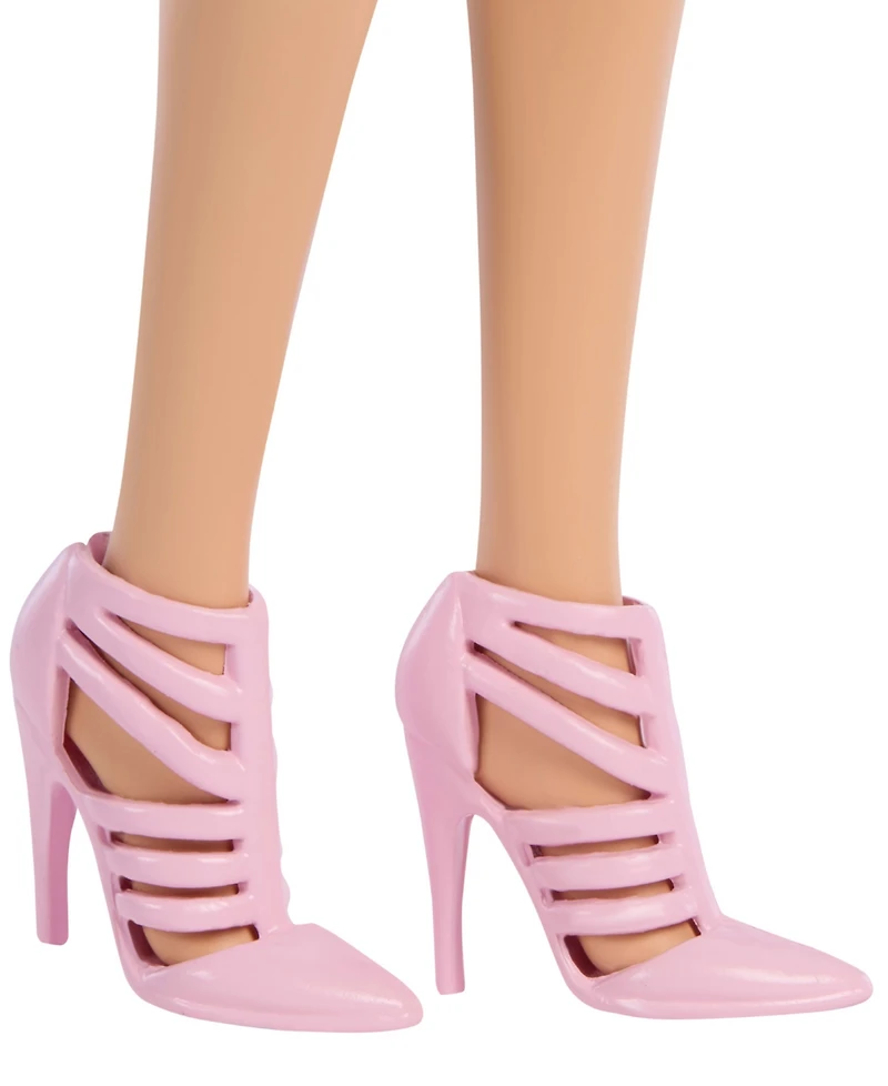 Barbie Deluxe Style Fashion Doll #9 in Denim Jacket and Skirt Set