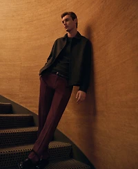 Mango Men's Fluid Regular-Fit Trousers