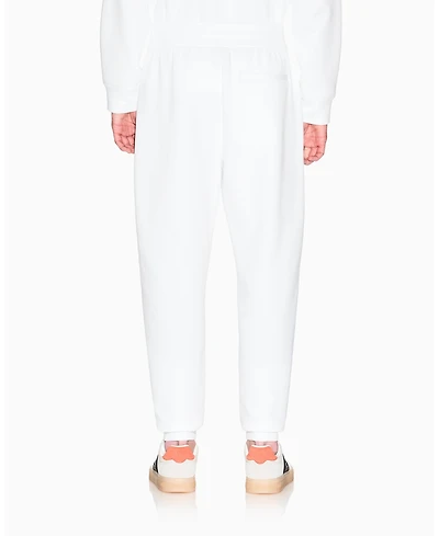 A|X Armani Exchange Men's Fleece Logo Patch Jogger Pants