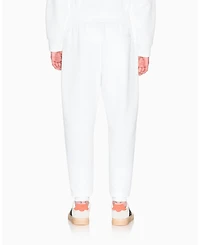 A|X Armani Exchange Men's Fleece Logo Patch Jogger Pants