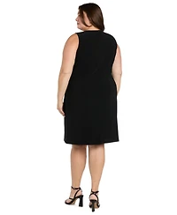 Rm Richards Women's Floral Printed Jacket & Tank Dress, 2-Piece Set